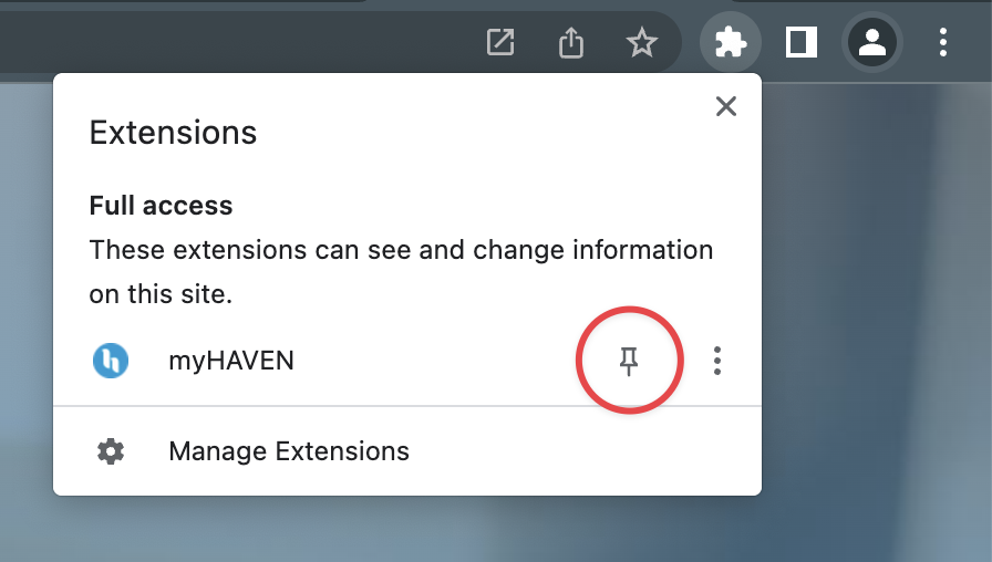 Pin Extention